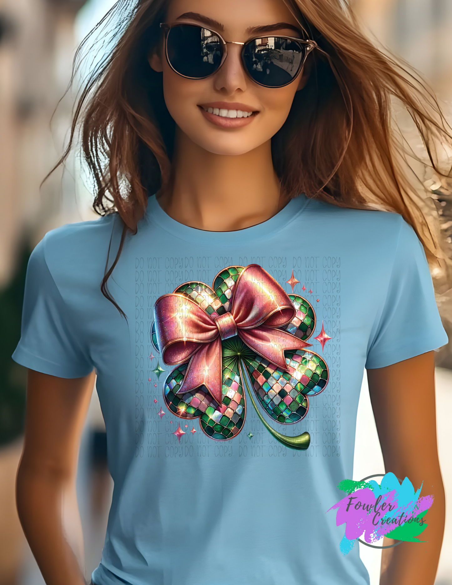 Clover Bow Shirt Women's / Kid's Shirt