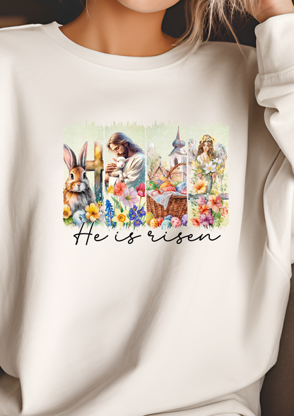 Easter He is Risen Women's Shirt