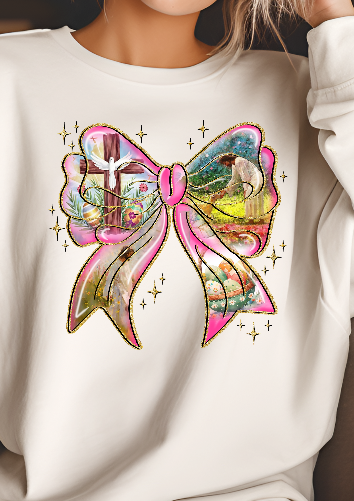 Easter Bow Womens / Kid's Shirt