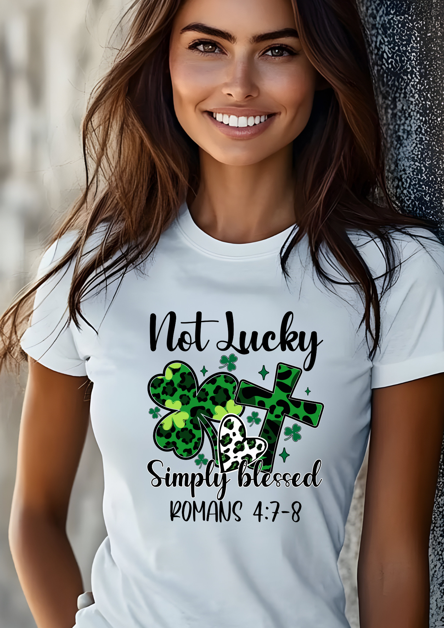 Not Lucky, Simply Blessed Women's / Kid's Shirt