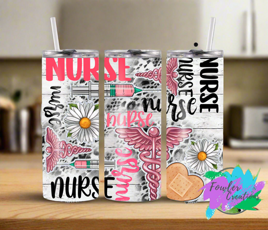 20 Oz Nurse Tumbler