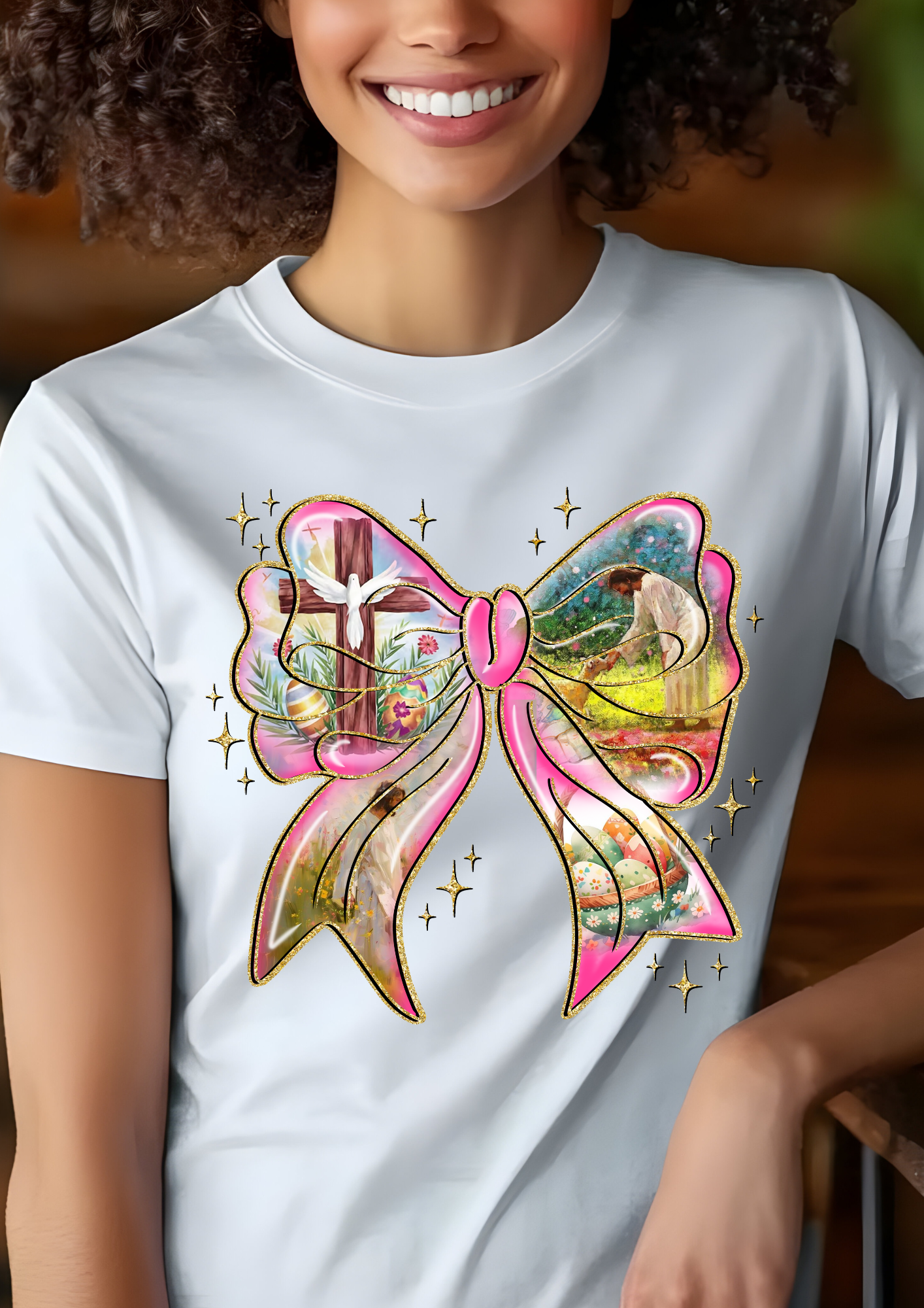 Easter Bow Womens / Kid's Shirt