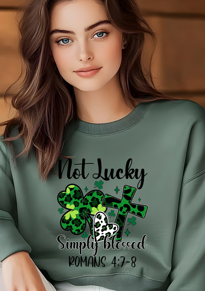 Not Lucky, Simply Blessed Women's / Kid's Shirt