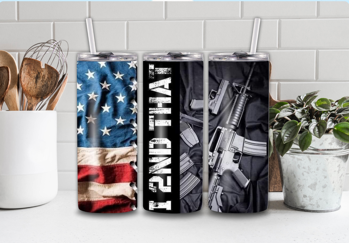 20 oz 2nd Amendment Tumbler