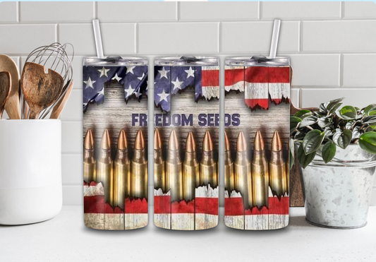 20 oz Freedom Seeds Tumbler