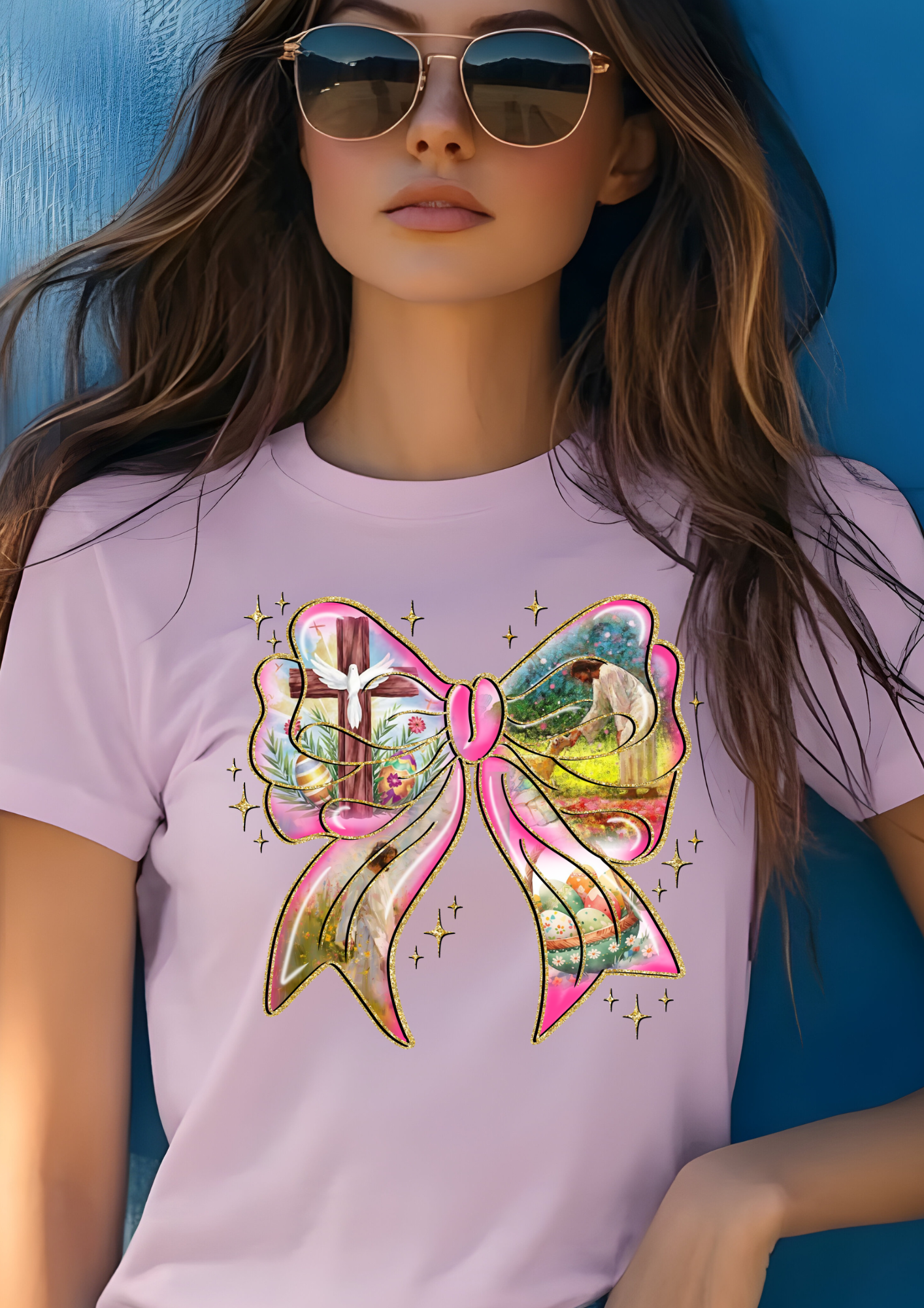 Easter Bow Womens / Kid's Shirt