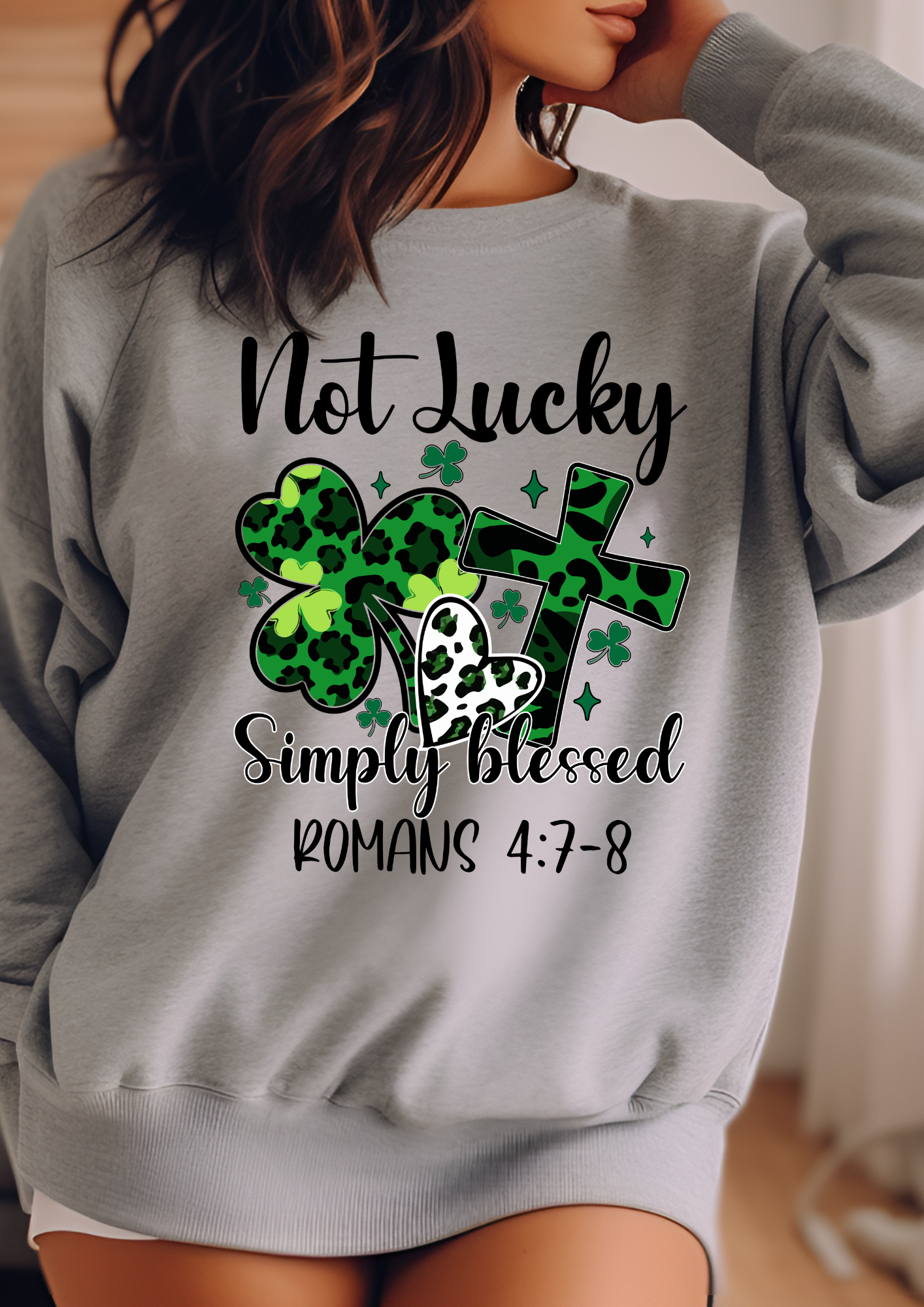 Not Lucky, Simply Blessed Women's / Kid's Shirt