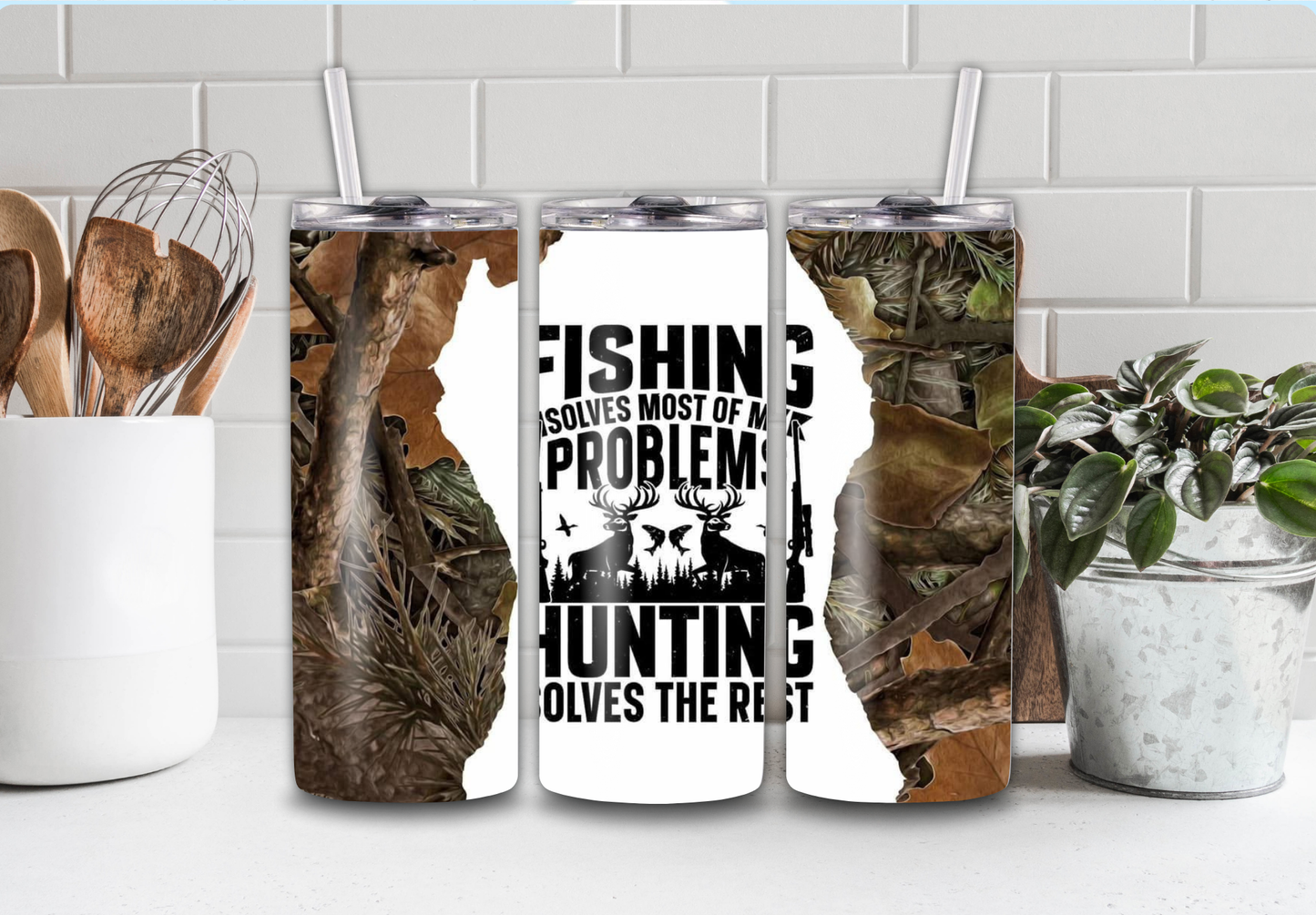 20 oz Fishing Tumbler