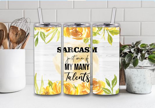 20 Oz Sarcasm Tumbler