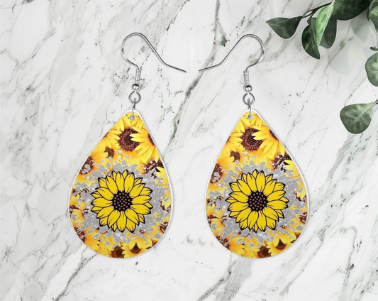 Sunflower Earrings