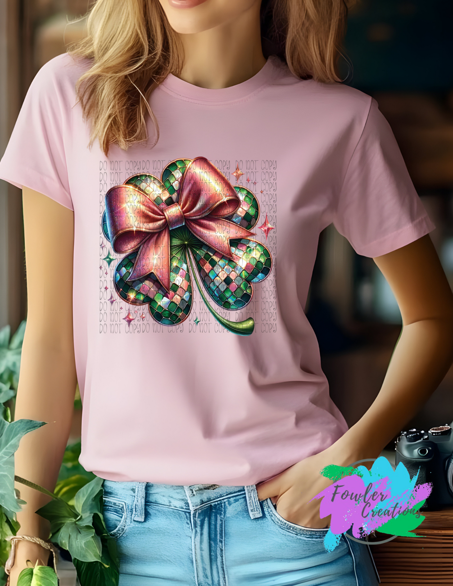 Clover Bow Shirt Women's / Kid's Shirt