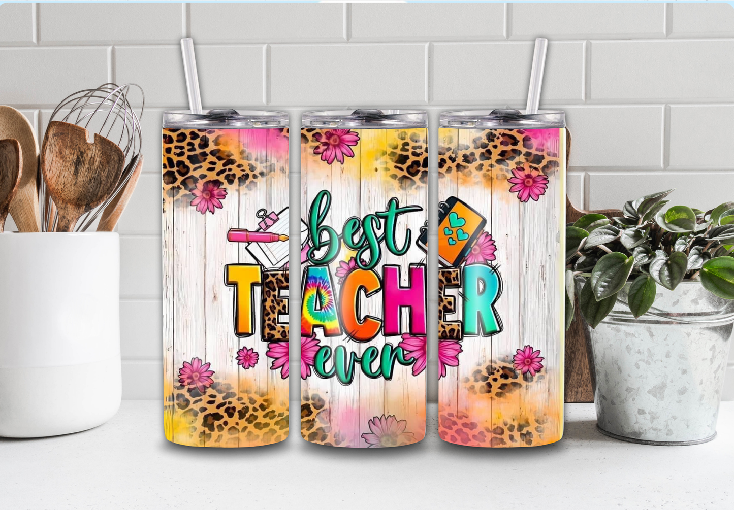 Best Teacher Tumbler