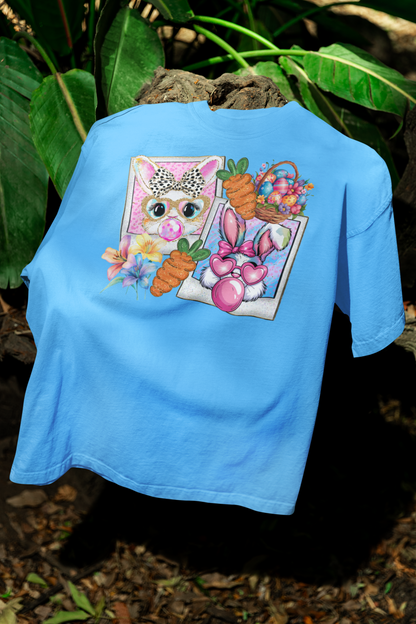 Easter Coquette Bunny Picture Women's / Kid's Shirt