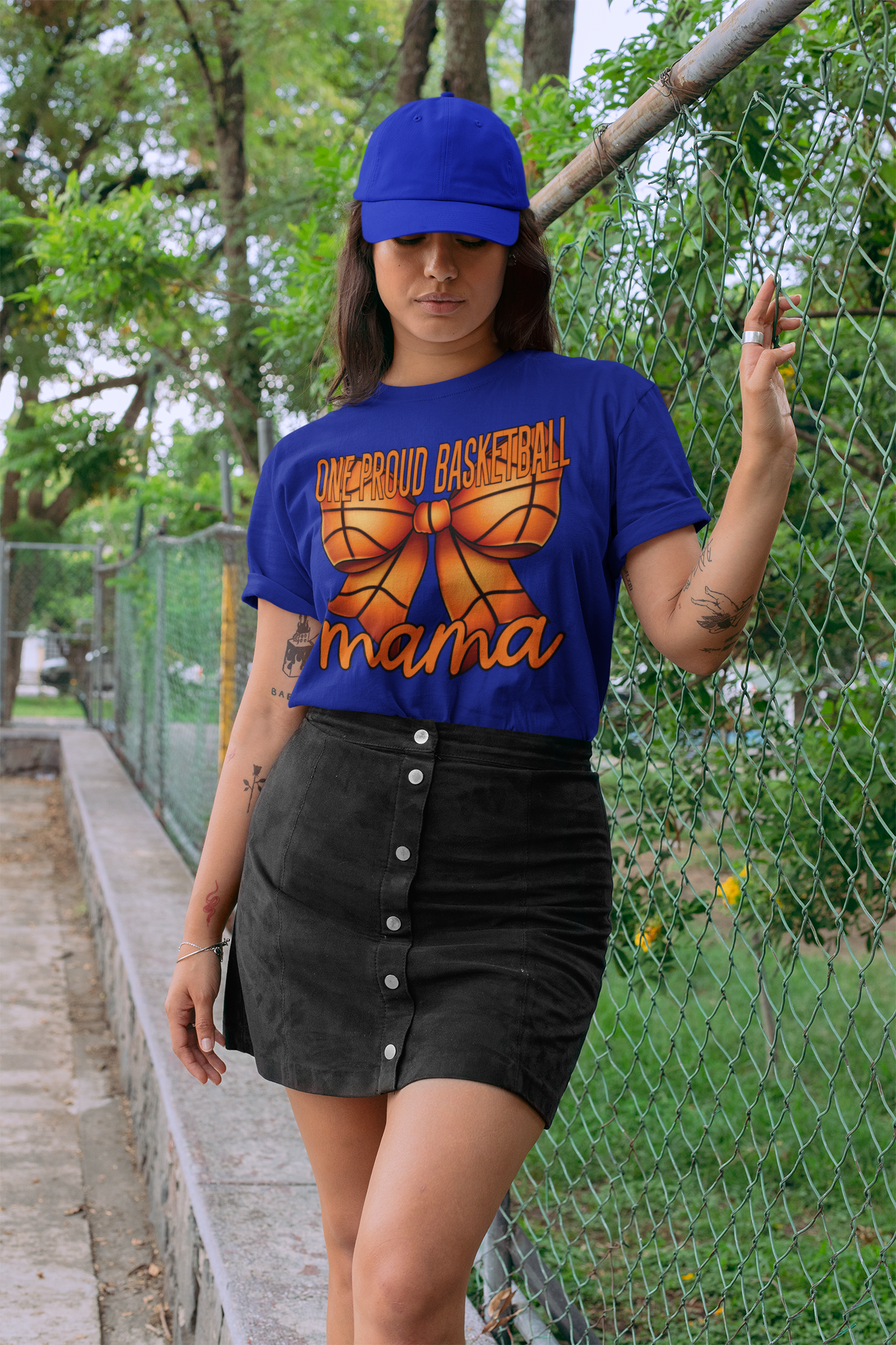 Proud Basketball Mama Women's Shirt