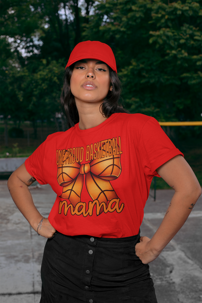 Proud Basketball Mama Women's Shirt