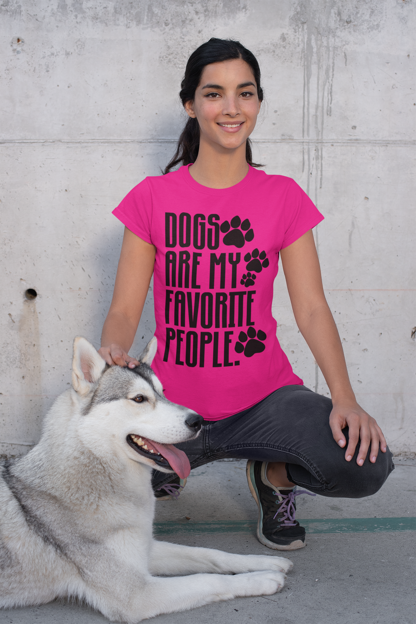 Dogs Are My Favorite People Women's / Kids Shirt