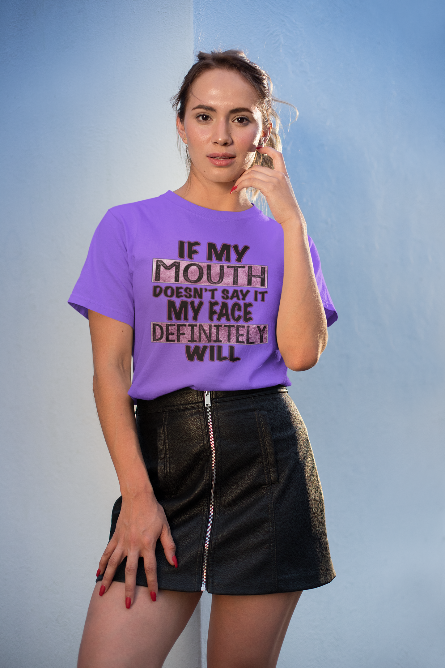 If My Mouth Doesn't Say It Women's Shirt