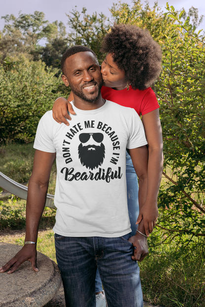 Don't Hate Me Because I'm Beardiful Men's Shirt