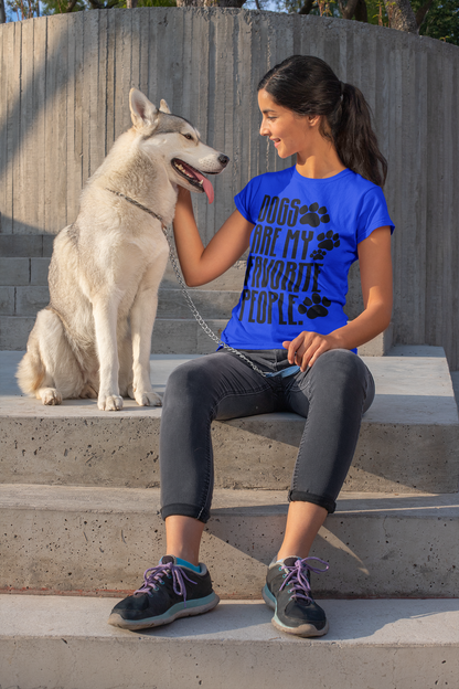 Dogs Are My Favorite People Women's / Kids Shirt