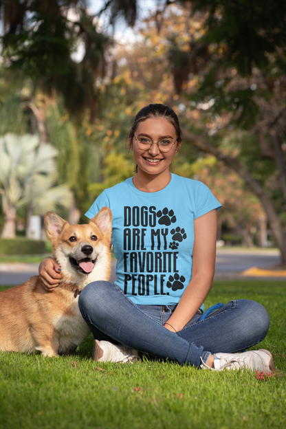 Dogs Are My Favorite People Women's / Kids Shirt