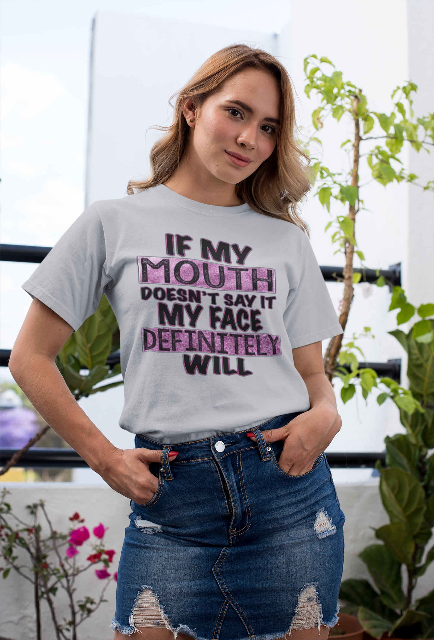 If My Mouth Doesn't Say It Women's Shirt